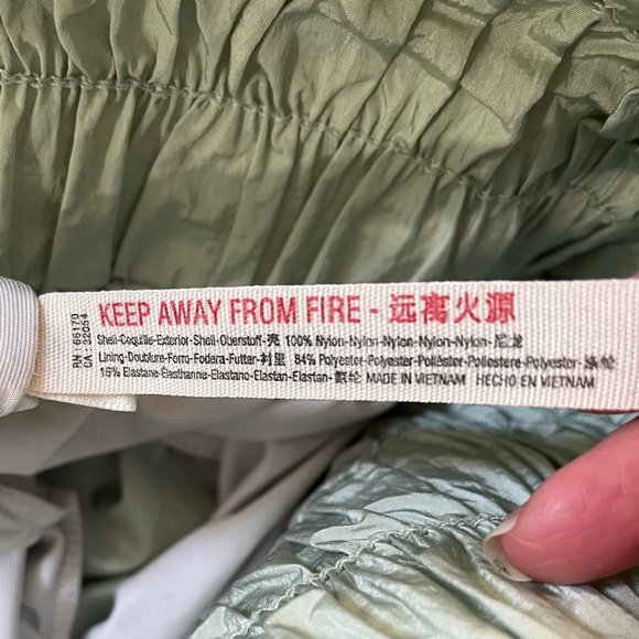 Free People Movement The Way Home Shorts in Mint Green Activewear Athleisure M - Picture 9 of 11